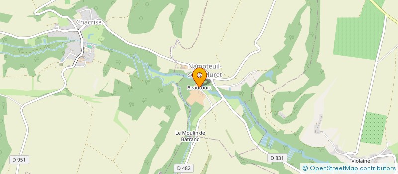 localisation de l'entreprise MONSIEUR LUDOVIC RIGAUT  BERLISE