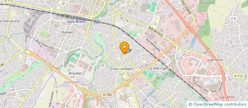 localisation de l'entreprise MONSIEUR LUDOVIC RIVIERE à SAINT-BRIEUC