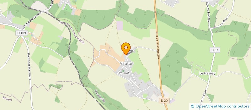 localisation de l'entreprise MONSIEUR LUDOVIC ROBERT  DOUDEVILLE