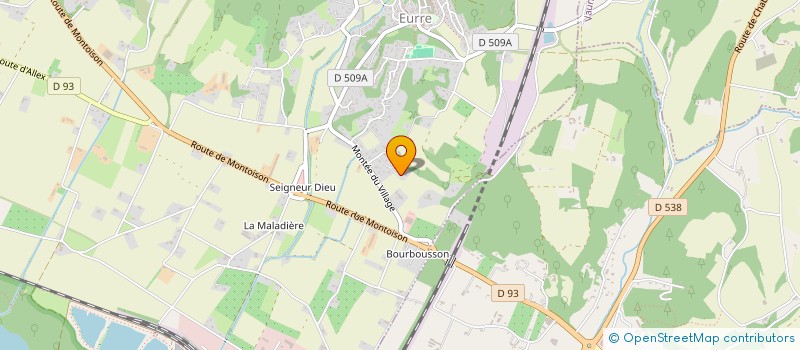 localisation de l'entreprise MONSIEUR LUDOVIC ROBIN à EURRE