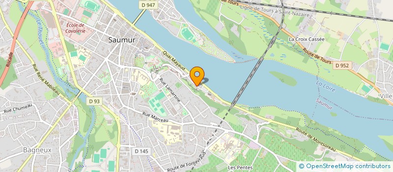 localisation de l'entreprise MONSIEUR LUDOVIC ROCAND  SAUMUR