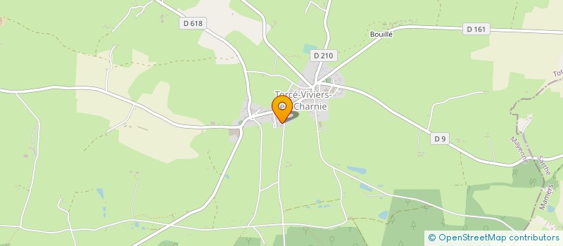 localisation de l'entreprise MONSIEUR LUDOVIC ROCTON à TORCE-VIVIERS-EN-CHARNIE