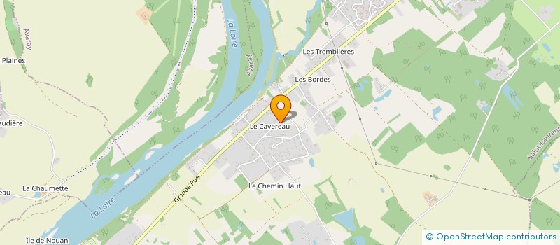 localisation de l'entreprise MONSIEUR LUDOVIC RODRIGUES  SAINT-LAURENT-NOUAN