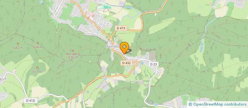 localisation de l'entreprise MONSIEUR LUDOVIC RODRIGUEZ  FERRETTE