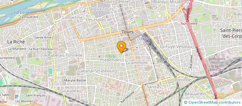 localisation de l'entreprise MONSIEUR LUDOVIC ROGOSKI  TOURS