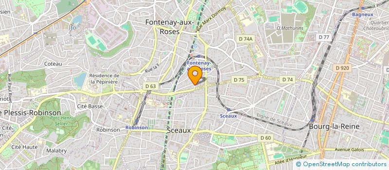 localisation de l'entreprise MONSIEUR LUDOVIC ROMAIN POLLER à FONTENAY-AUX-ROSES