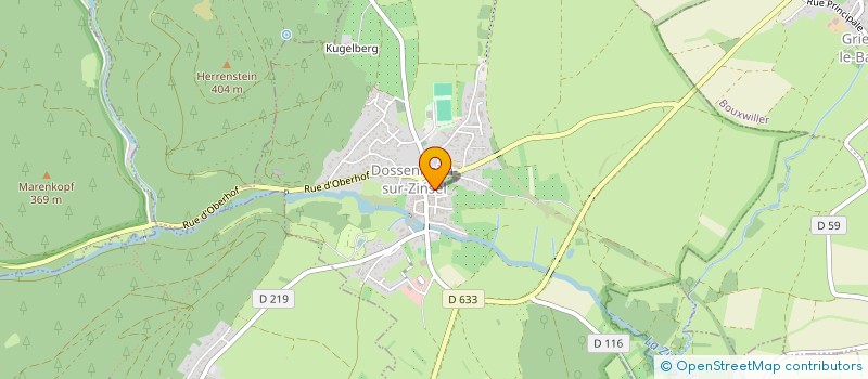 localisation de l'entreprise MONSIEUR LUDOVIC ROMMING  WIWERSHEIM