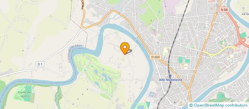 localisation de l'entreprise MONSIEUR LUDOVIC RONDINI à ALBI