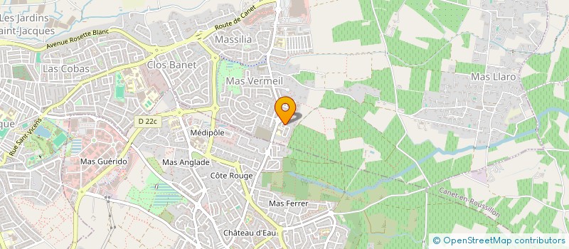 localisation de l'entreprise MONSIEUR LUDOVIC ROPERS  PERPIGNAN