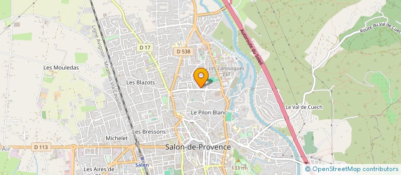 localisation de l'entreprise MONSIEUR LUDOVIC ROSA à SALON-DE-PROVENCE