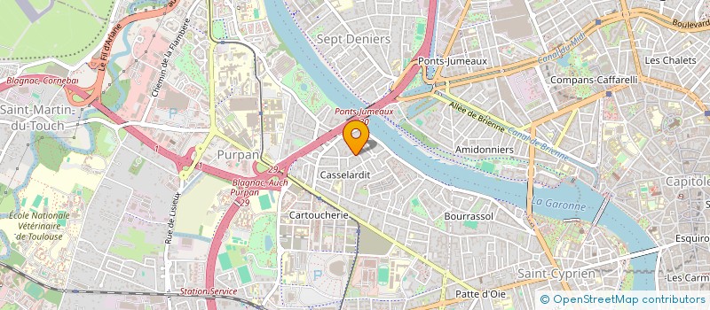 localisation de l'entreprise MONSIEUR LUDOVIC ROUCH à TOULOUSE