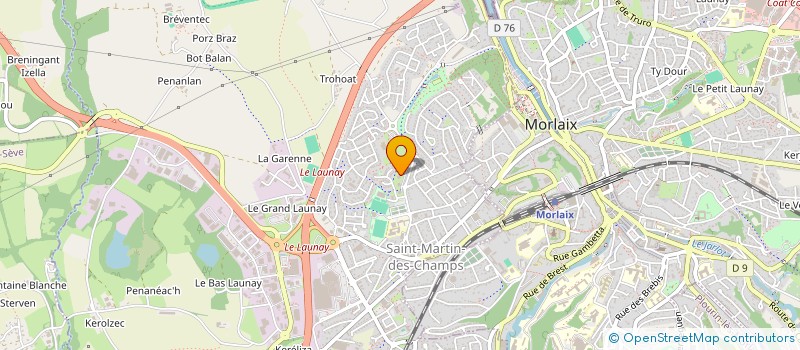 localisation de l'entreprise MONSIEUR LUDOVIC ROUDAUT à SAINT-MARTIN-DES-CHAMPS