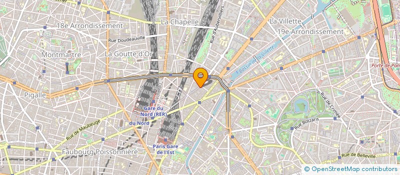 localisation de l'entreprise MONSIEUR LUDOVIC ROUSSEAU  PARIS