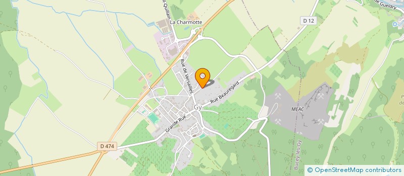 localisation de l'entreprise MONSIEUR LUDOVIC ROUSSEY  GY