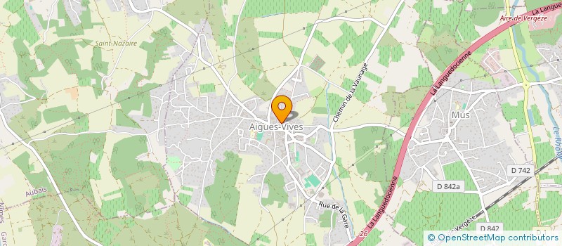 localisation de l'entreprise MONSIEUR LUDOVIC ROUVIERE à AIGUES-VIVES