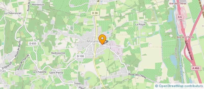 localisation de l'entreprise MONSIEUR LUDOVIC ROYER  MORANCE