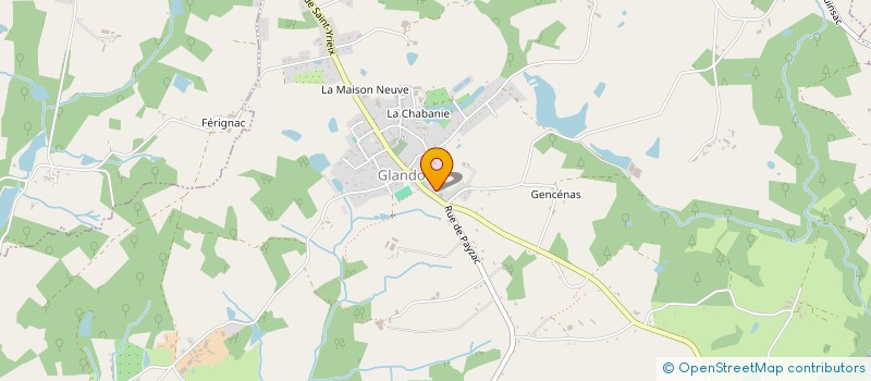 localisation de l'entreprise MONSIEUR LUDOVIC ROZE  GLANDON