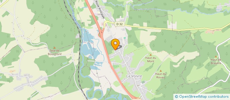 localisation de l'entreprise MONSIEUR LUDOVIC RUSPINI  LA VOIVRE