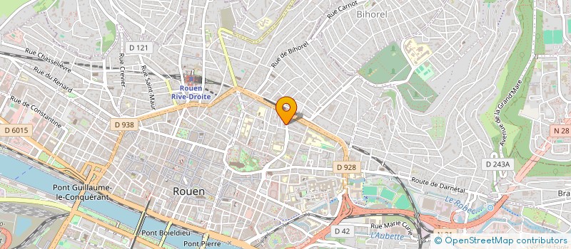 localisation de l'entreprise MONSIEUR LUDOVIC SAINSAULIEU à ROUEN