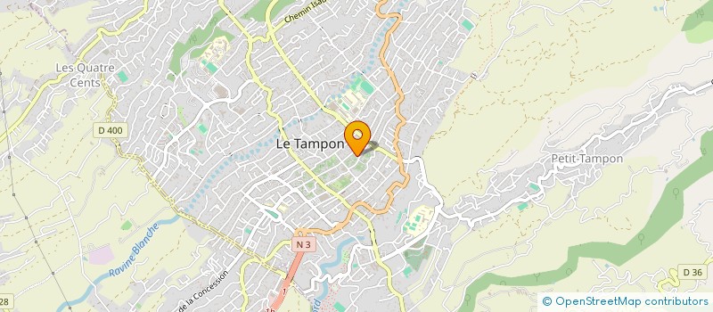 localisation de l'entreprise MONSIEUR LUDOVIC SAINT-AGNAN  LE TAMPON