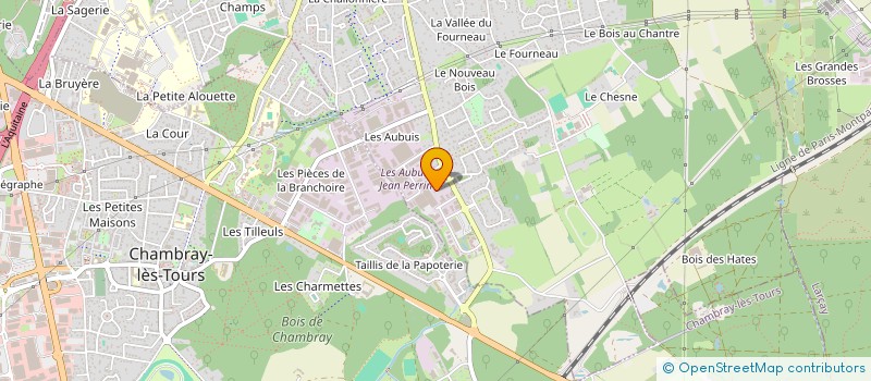 localisation de l'entreprise MONSIEUR LUDOVIC SALLE  SAINT-AVERTIN