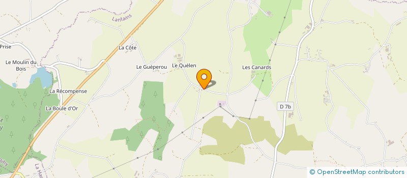 localisation de l'entreprise MONSIEUR LUDOVIC SAMBAT  LANFAINS