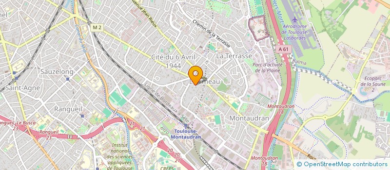 localisation de l'entreprise MONSIEUR LUDOVIC SANCHEZ à TOULOUSE