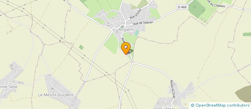 localisation de l'entreprise MONSIEUR LUDOVIC SAUMON  ANGIENS