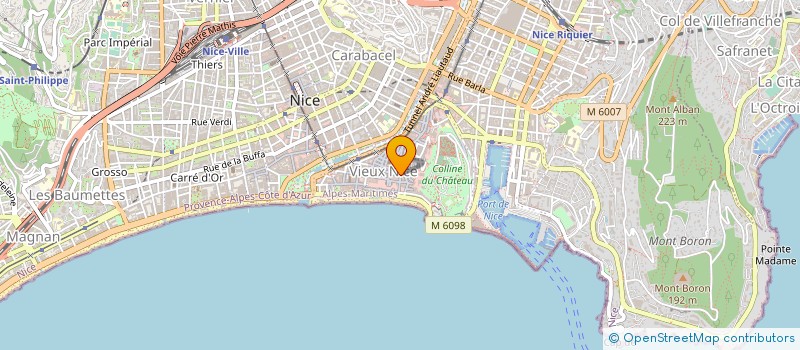 localisation de l'entreprise MONSIEUR LUDOVIC SCHITULLI à NICE