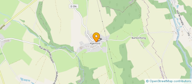 localisation de l'entreprise MONSIEUR LUDOVIC SCHLATTER  DOMMARTIN-AUX-BOIS