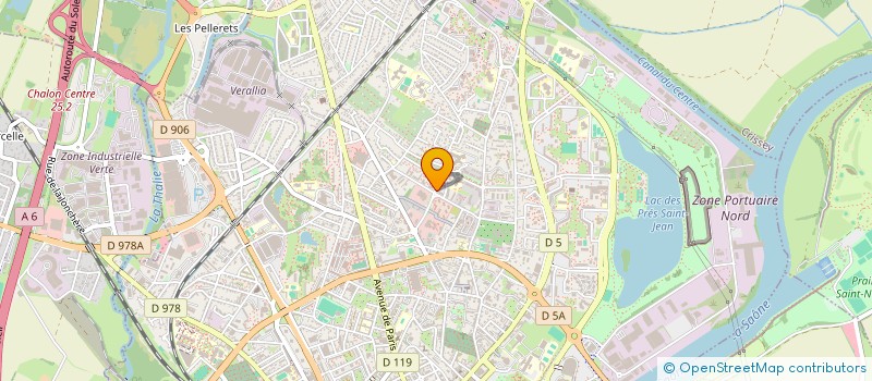 localisation de l'entreprise MONSIEUR LUDOVIC SCHLEICH  CHALON-SUR-SAONE