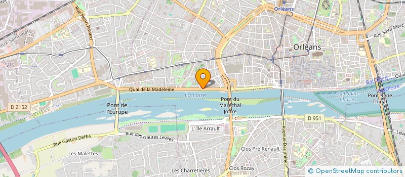 localisation de l'entreprise MONSIEUR LUDOVIC SCHNELL  ORLEANS