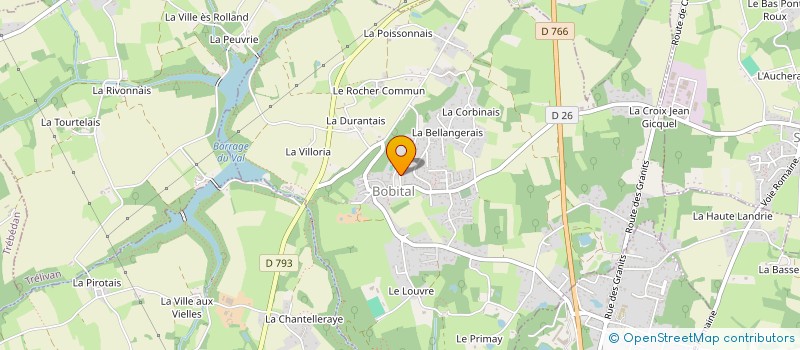 localisation de l'entreprise MONSIEUR LUDOVIC SCHOUMAKER  BOBITAL