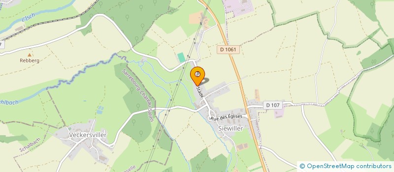 localisation de l'entreprise MONSIEUR LUDOVIC SCHWERER  SIEWILLER