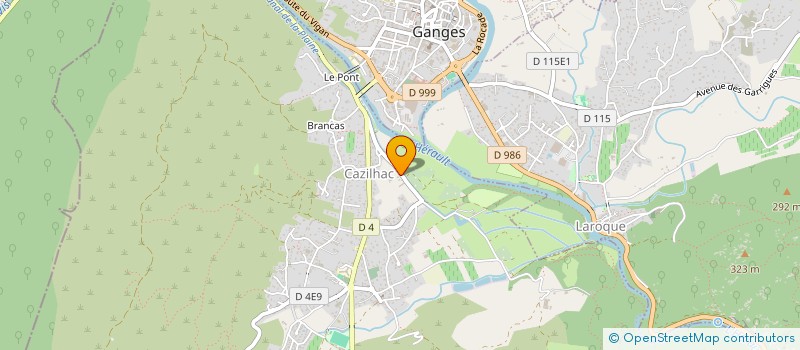 localisation de l'entreprise MONSIEUR LUDOVIC SEGONDY à CAZILHAC