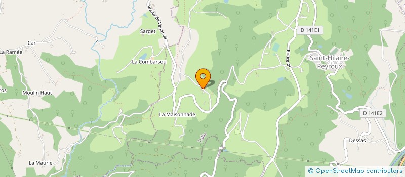 localisation de l'entreprise MONSIEUR LUDOVIC SEGUREL  SAINT-HILAIRE-PEYROUX