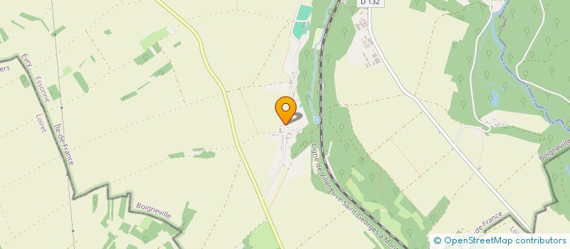localisation de l'entreprise MONSIEUR LUDOVIC SEITE  BOIGNEVILLE