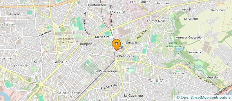 localisation de l'entreprise MONSIEUR LUDOVIC SENECHAL à BREST