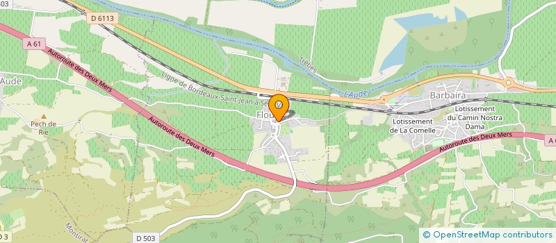 localisation de l'entreprise MONSIEUR LUDOVIC SERRAF  FLOURE