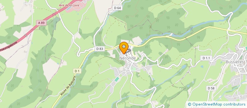 localisation de l'entreprise MONSIEUR LUDOVIC SERRE  NERONDE