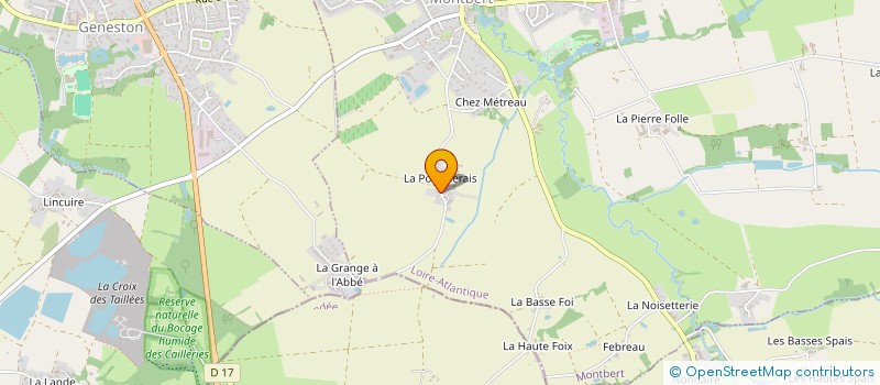 localisation de l'entreprise MONSIEUR LUDOVIC SEYE  MONTBERT