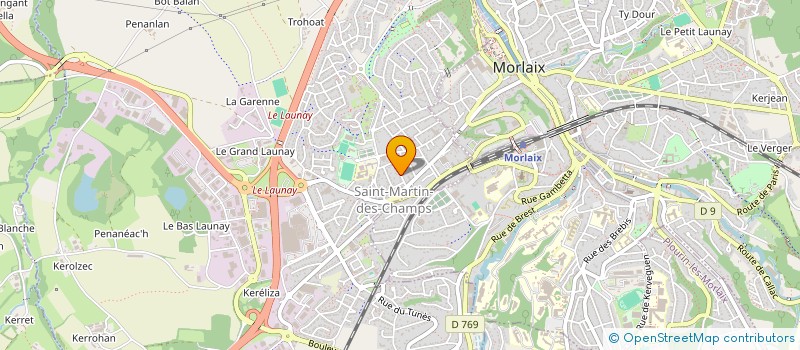 localisation de l'entreprise MONSIEUR LUDOVIC SIBIRIL  SAINT-MARTIN-DES-CHAMPS