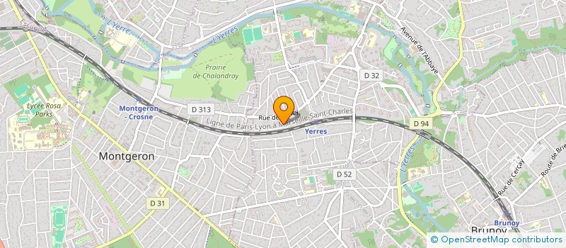 localisation de l'entreprise MONSIEUR LUDOVIC SIEFFERT  YERRES