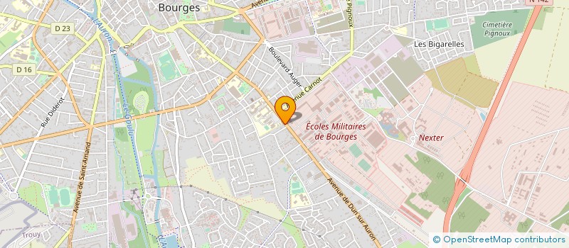 localisation de l'entreprise MONSIEUR LUDOVIC SIGURET à BOURGES