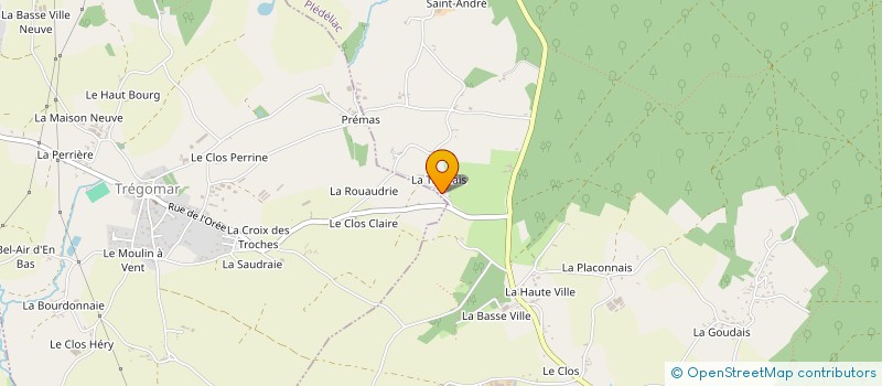 localisation de l'entreprise MONSIEUR LUDOVIC SIMON à PLEDELIAC