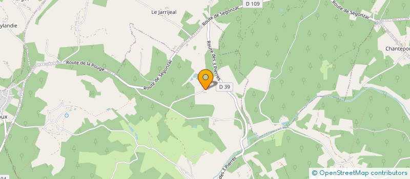 localisation de l'entreprise MONSIEUR LUDOVIC SIMONNET  SAINT-AQUILIN