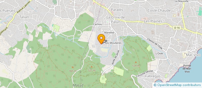 localisation de l'entreprise MONSIEUR LUDOVIC SINET à LA SEYNE-SUR-MER