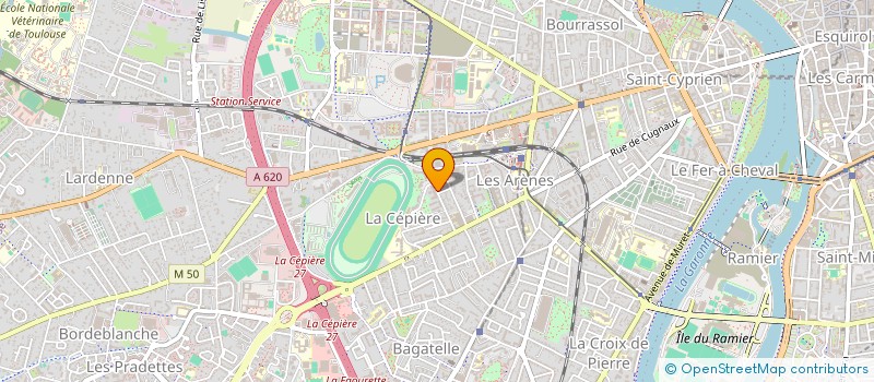 localisation de l'entreprise MONSIEUR LUDOVIC SORROCHE  TOULOUSE