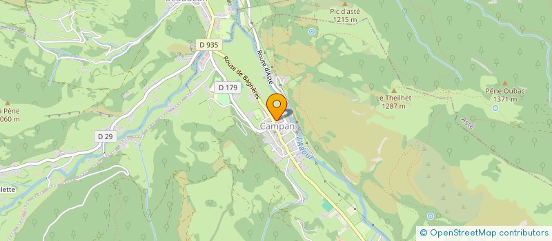 localisation de l'entreprise MONSIEUR LUDOVIC SOUSTELLE  CAMPAN