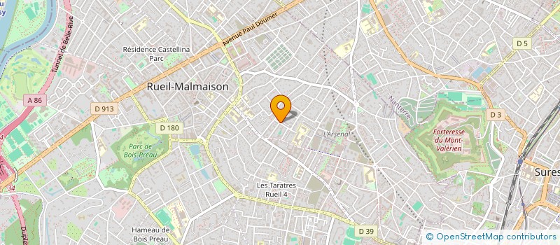 localisation de l'entreprise MONSIEUR LUDOVIC SOYEZ à RUEIL-MALMAISON